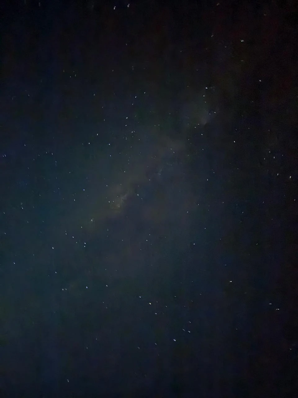 Via Láctea vista a olho nu no céu dos Lençóis Maranhenses, antes do nascer do sol